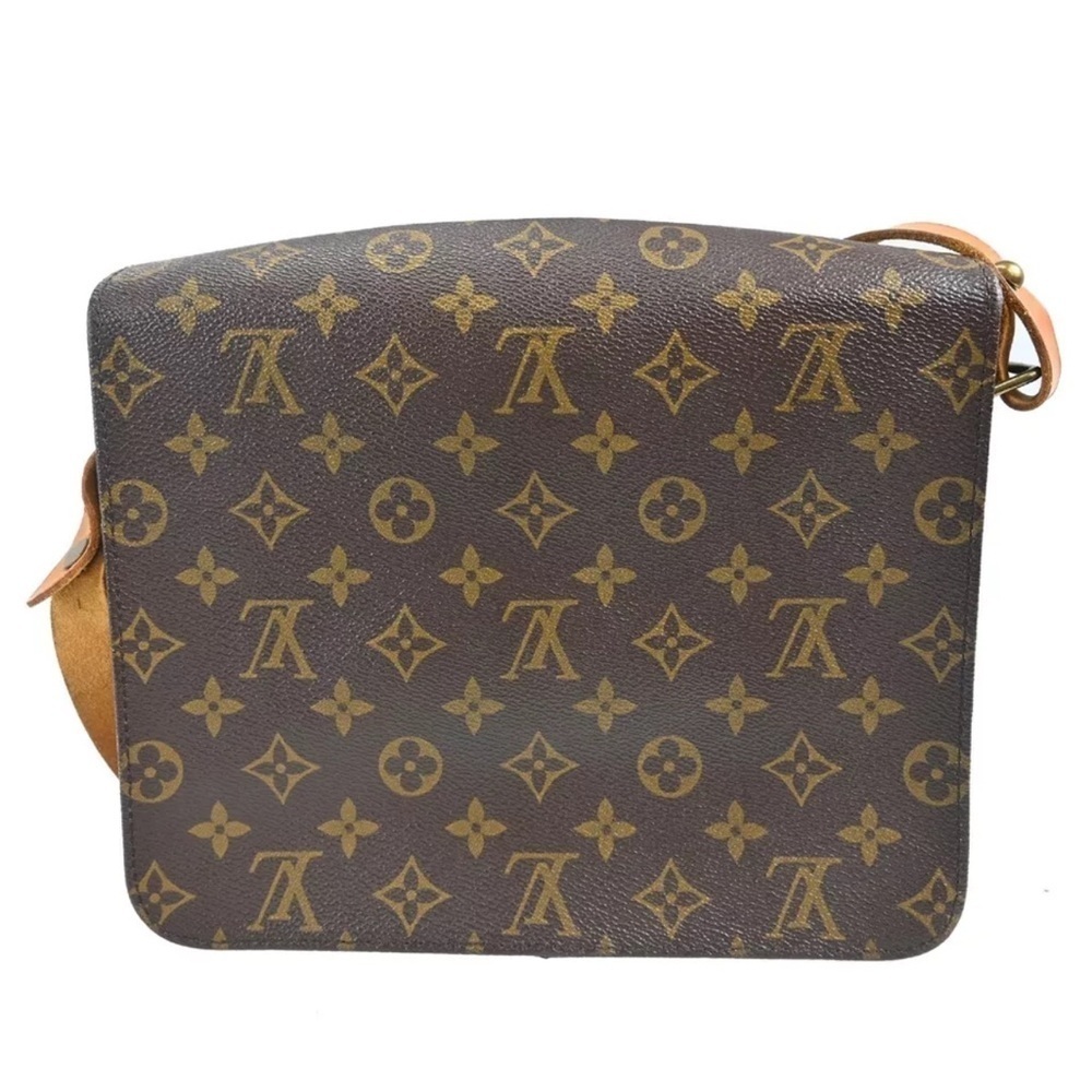 LOUIS VUITTON CARTOUCHIERE GM SHOULDER BAG PURSE MONOGRAM M51252 SL0930 XX19241 - Picture 2 of 11